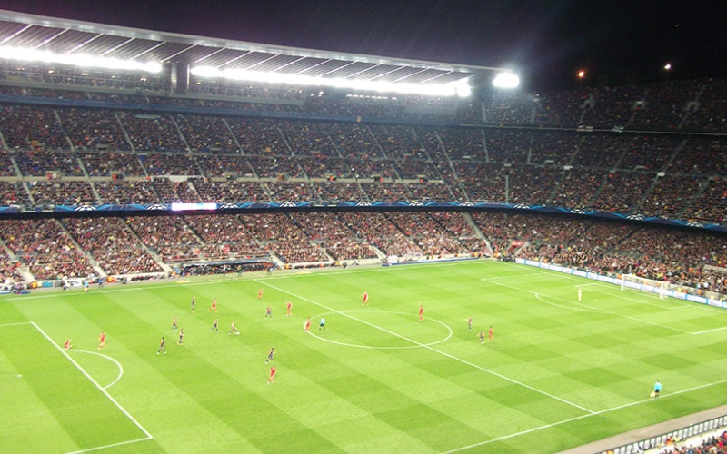 Sân vận động Camp Nou là sân nhà của đội tuyển Barcelona