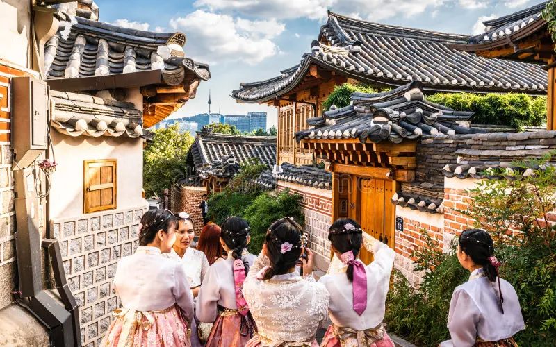 Những điểm check-in nổi tiếng ở làng cổ Bukchon Hanok