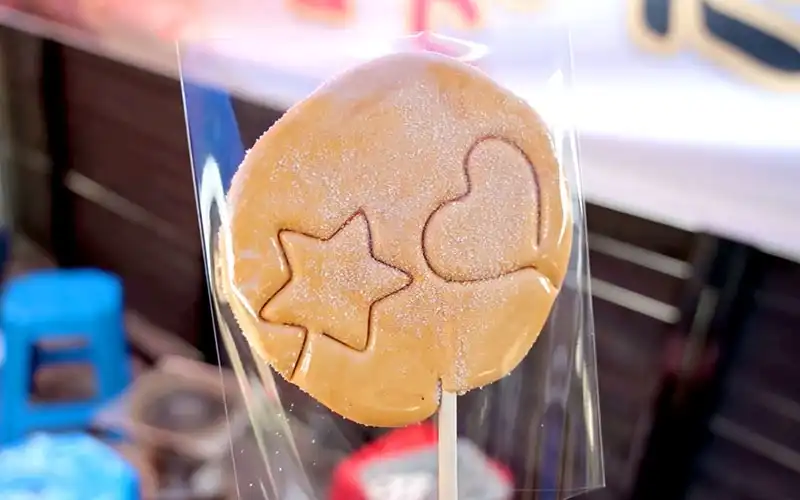 Kẹo Đường Dalgona