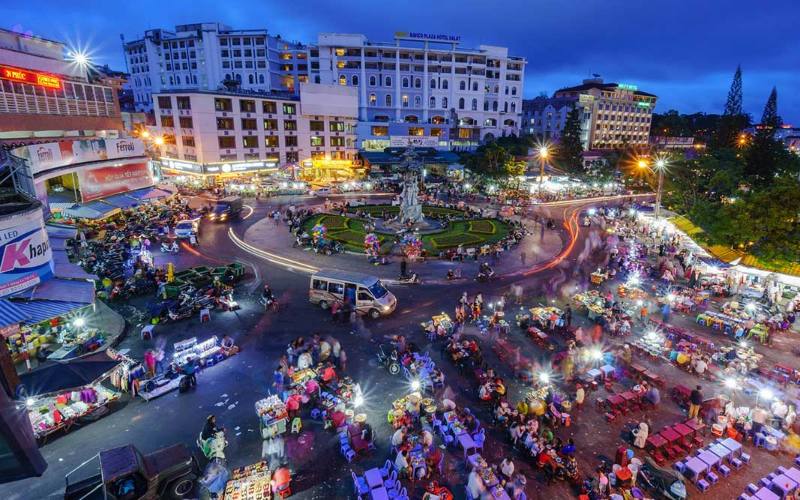 Da Lat night market