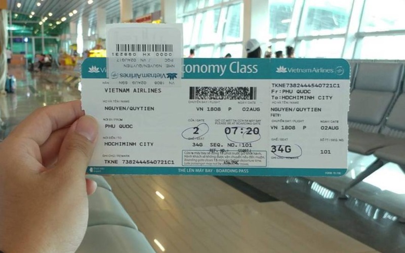 cách đặt vé Vietnam Airlines