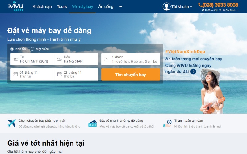 trang web ivivu