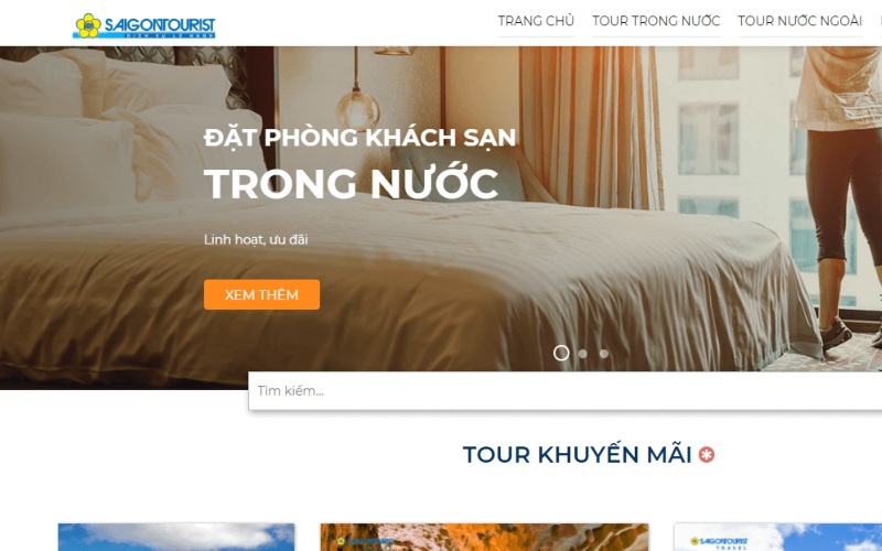 trang web saigon-tourist