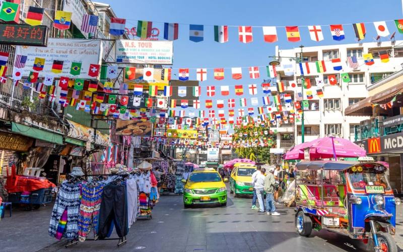 Khao San thái lan
