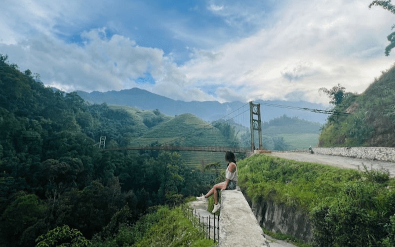Cầu treo Lao Chải San 2