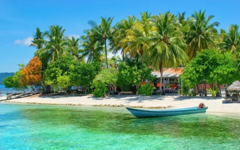 bãi biển Raja Ampat