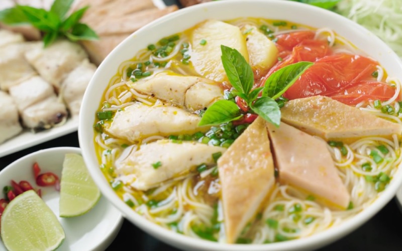 bún chả cá Trung Lương