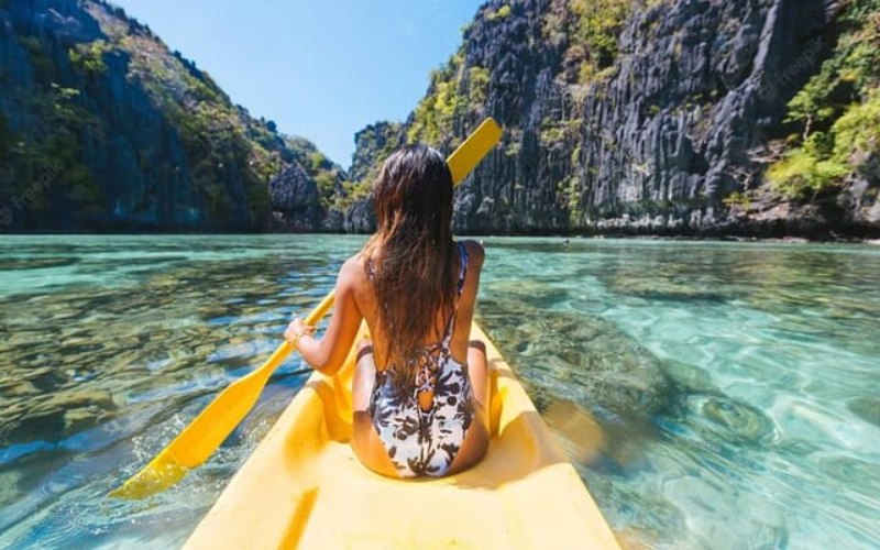 Chèo kayak el nido