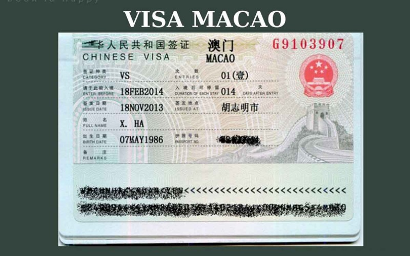 visa ma cao