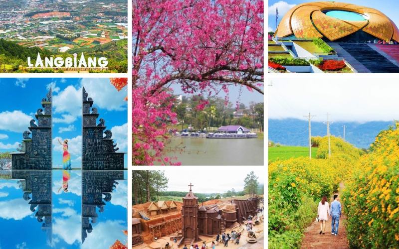 các địa điểm du lịch đà lạt