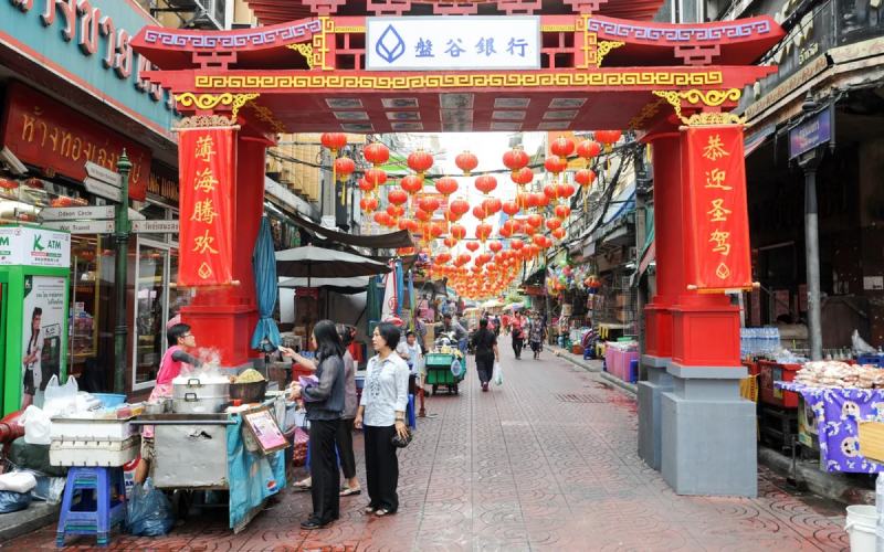 Ngõ Sampeng Chinatown Bangkok