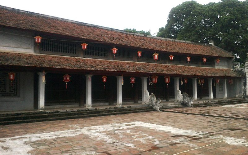 nhà Tiền Đường chùa Láng