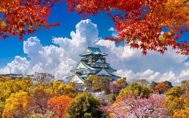 Thời điểm du lịch Osaka Nhật Bản