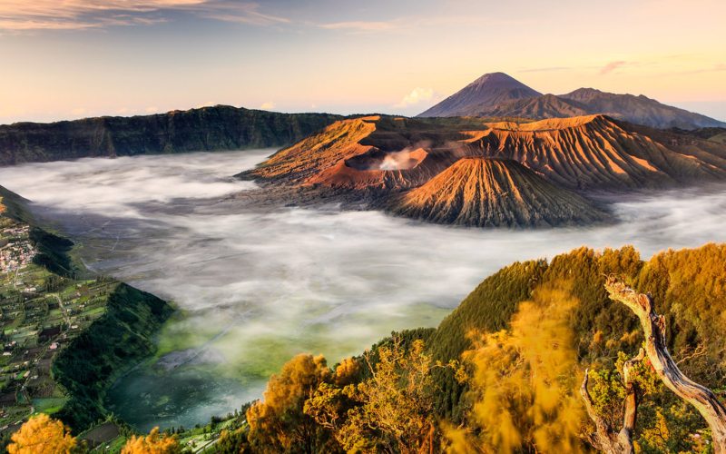 Vẻ đẹp núi lửa Bromo Indonesia