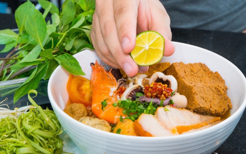 Bún riêu tôm