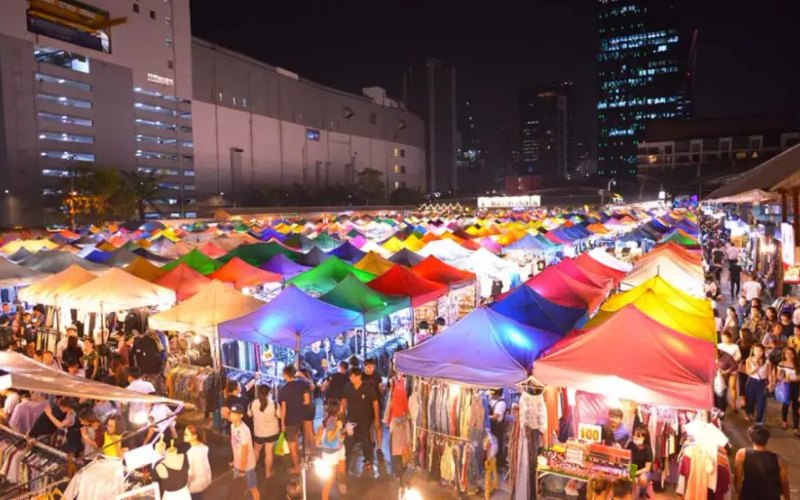 Chợ Pratunam ở đâu