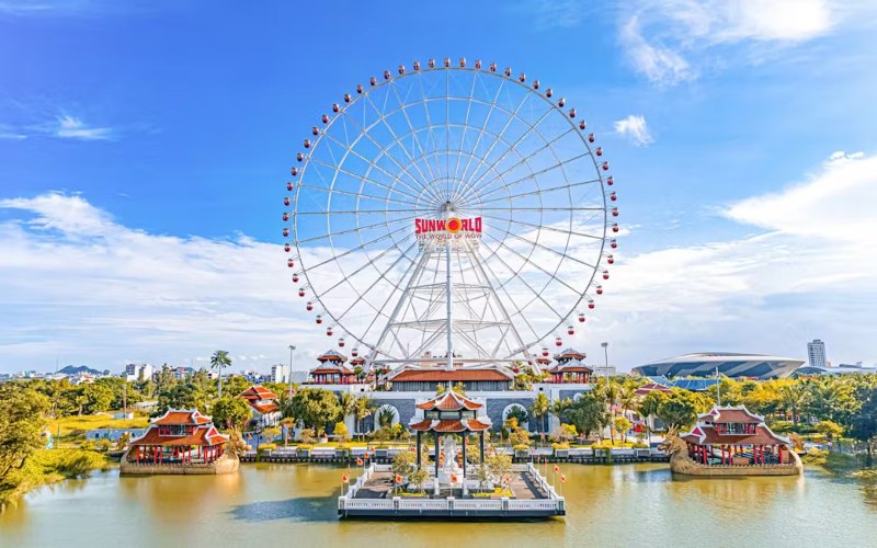 Giá vé Sun World Asia Park Đà Nẵng