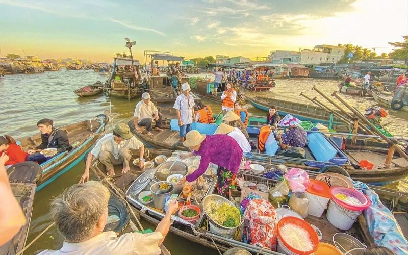 Khái quát Chợ nổi Cái Răng Cần Thơ