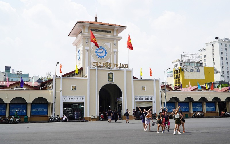 sức hút của chợ Bến Thành