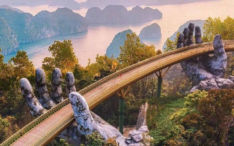 thiết kế Cầu Vàng Đà Nẵng