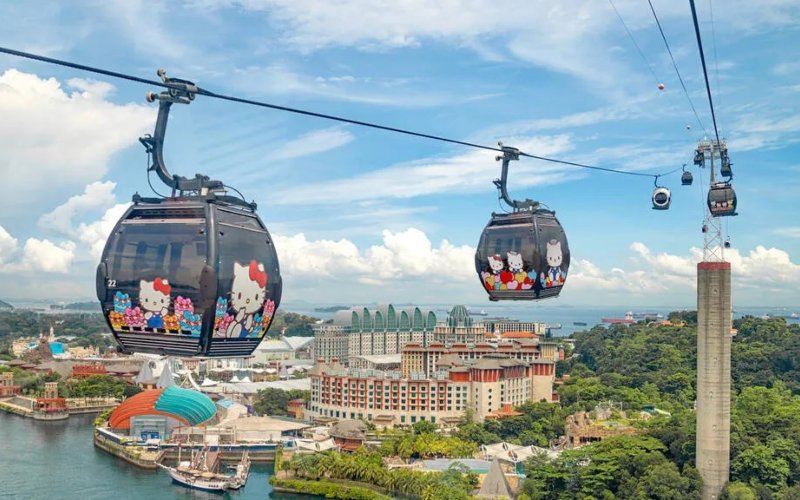 Cáp treo Singapore Skypass