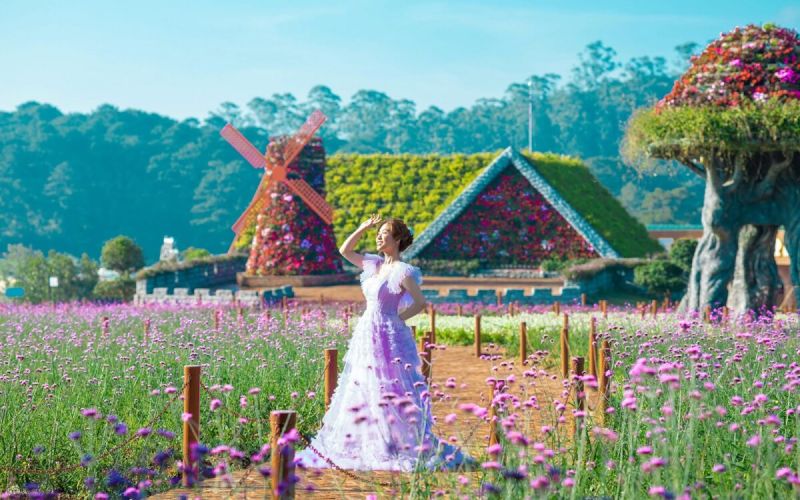 Làng hoa Vạn Thành ở đâu