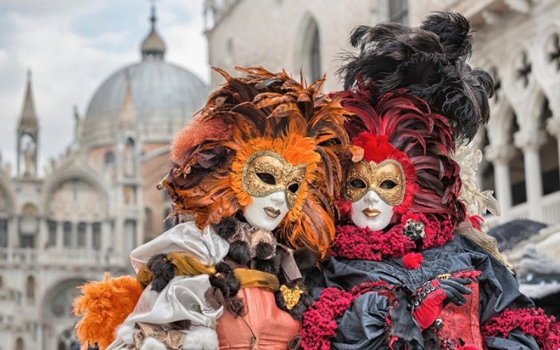 Lễ hội hóa trang Venice Italy