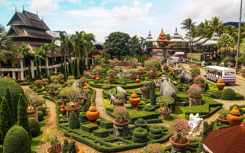 Lịch sử vườn nhiệt Nong Nooch