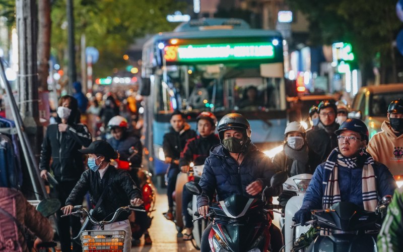phương tiện di chuyển ở Phố Chùa Bộc
