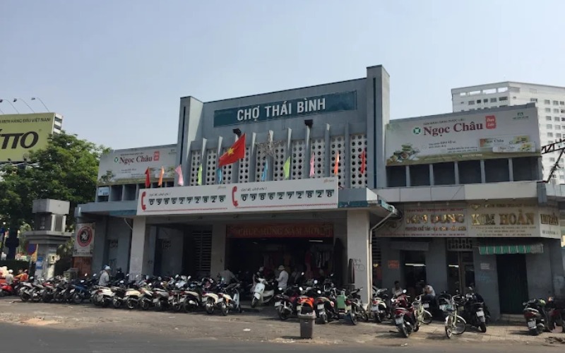 Vị trí chợ giữa trung tâm Sài Gòn