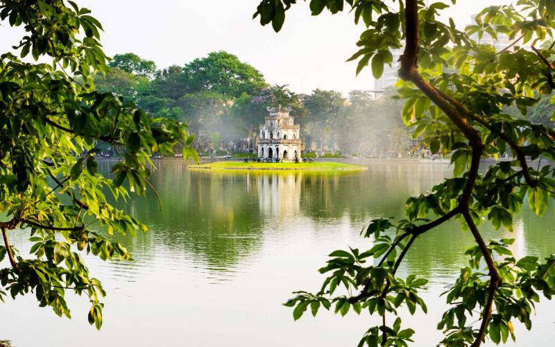 Hồ Hoàn Kiếm ở đâu 