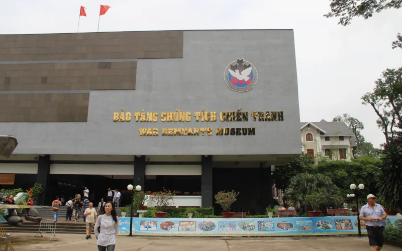 bảo tàng chứng tích chiến tranh ở tphcm
