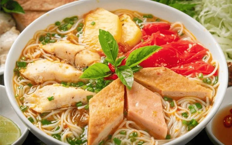 bún chả cá nha trang khánh hòa