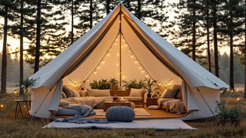 Glamping là gì? Xu hướng “cắm trại sang chảnh” làm mưa làm gió 2026