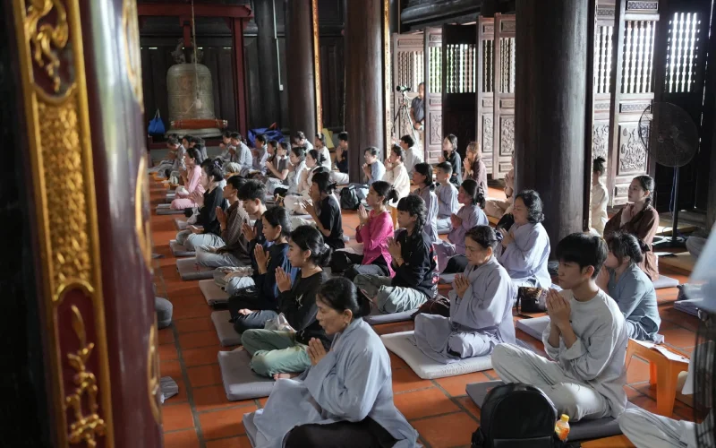 khóa tu học thiền viện trúc lâm cà mau
