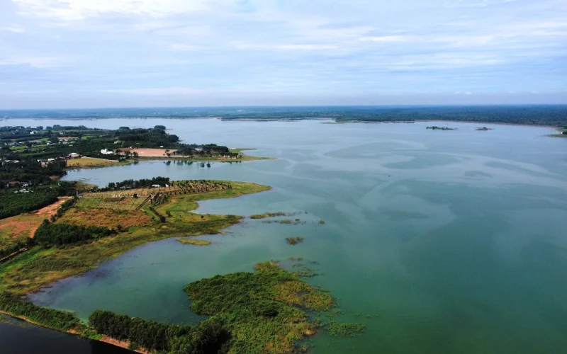 hồ trị an ở đâu