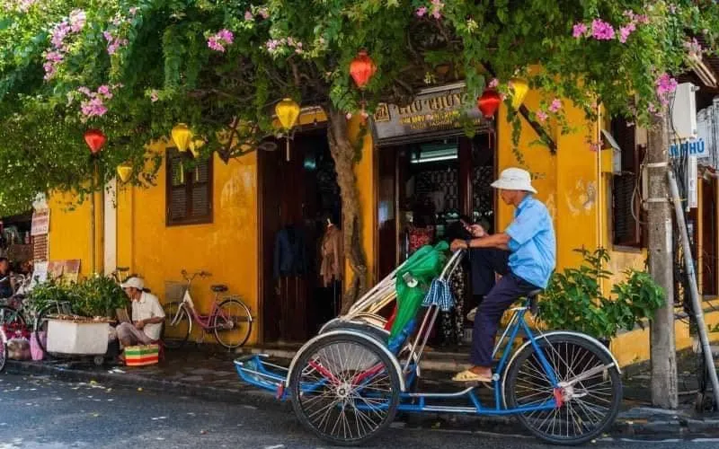 xích lô hội an có từ bao giờ