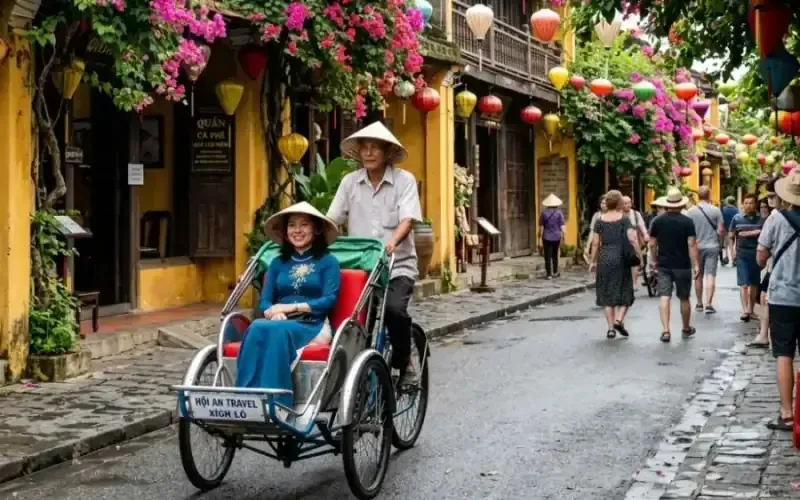 xích lô hội an